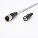 MVLS-2/001 – 2m Cable & 3.5mm Stereo Jack Plug